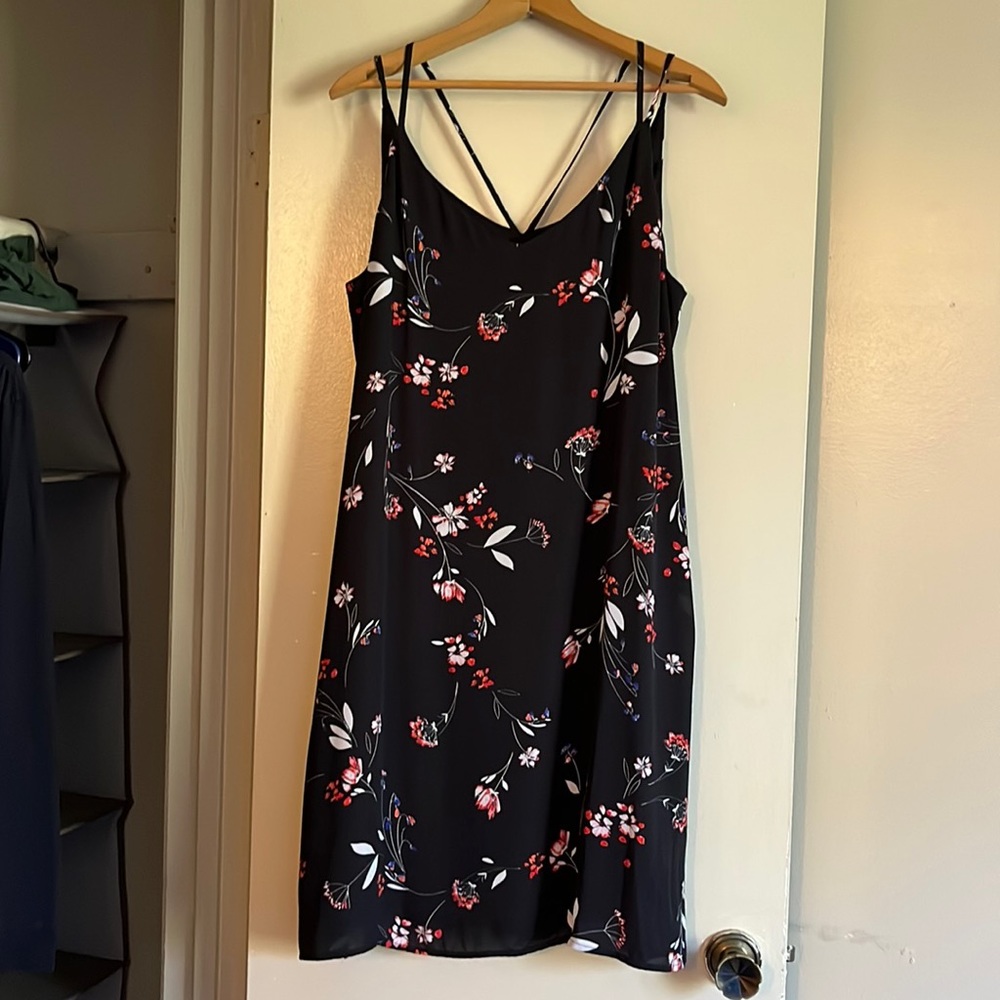 Floral print dress